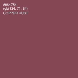 #864754 - Copper Rust Color Image